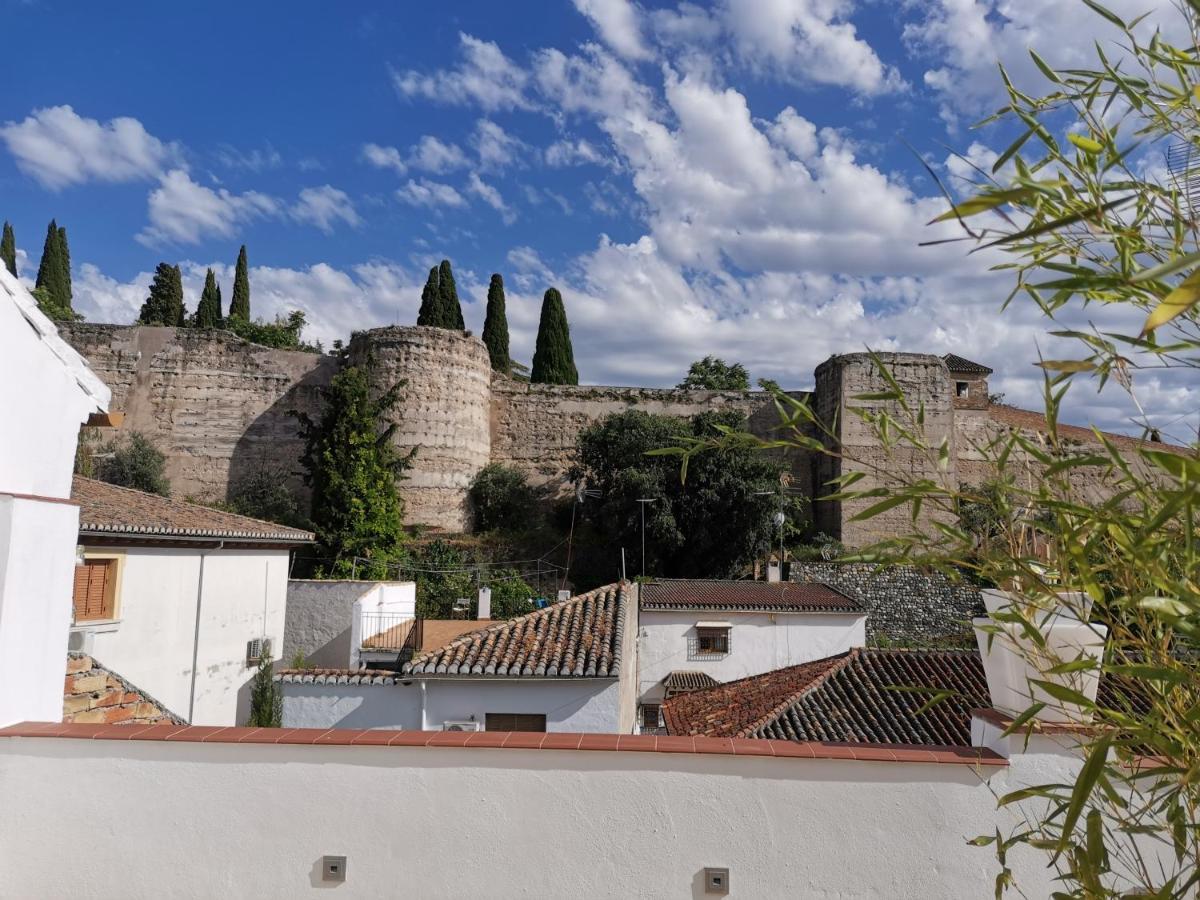 Ferienwohnung Fg Albayzin Apartamento Deluxe Con Terraza Vistas Y Parking Gratis Granada Exterior foto